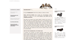Desktop Screenshot of hundemantel.org